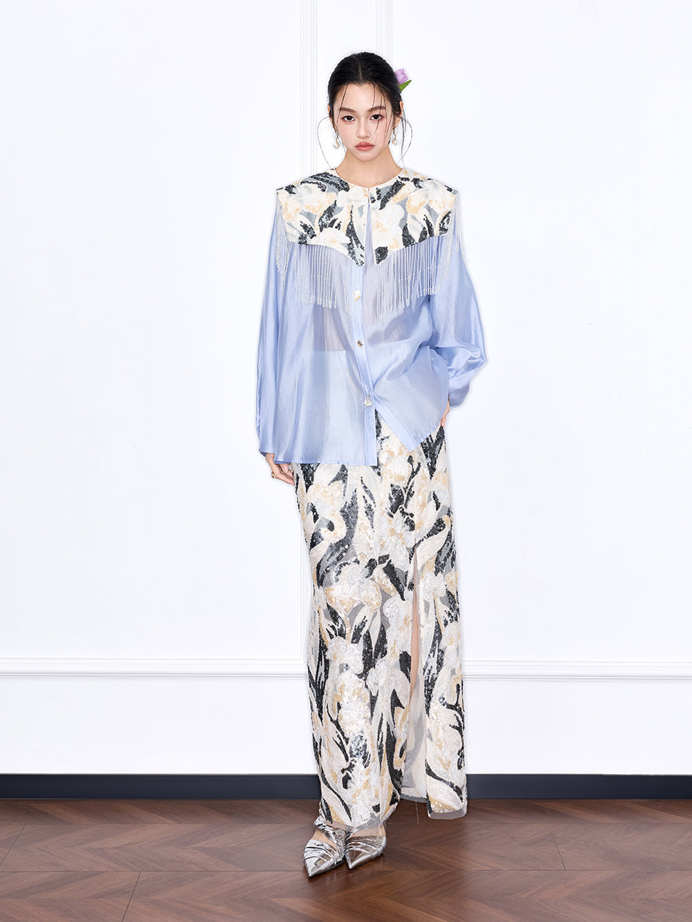 MUKZIN×Capsule Collection New Chinese Tassel Cloud Collar