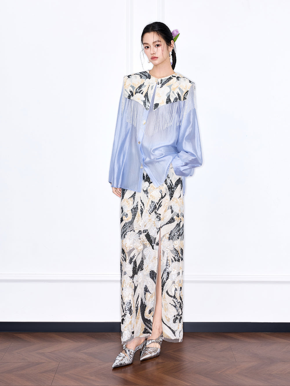 MUKZIN×Capsule Collection New Chinese Tassel Cloud Collar