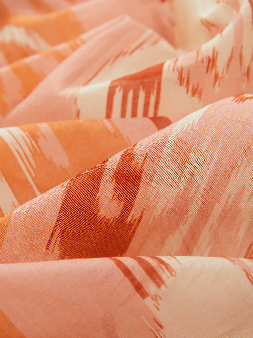 MUKZIN "Capsule Collection" New Chinese Style Orange Embroidered Printed Matching Set Shirt