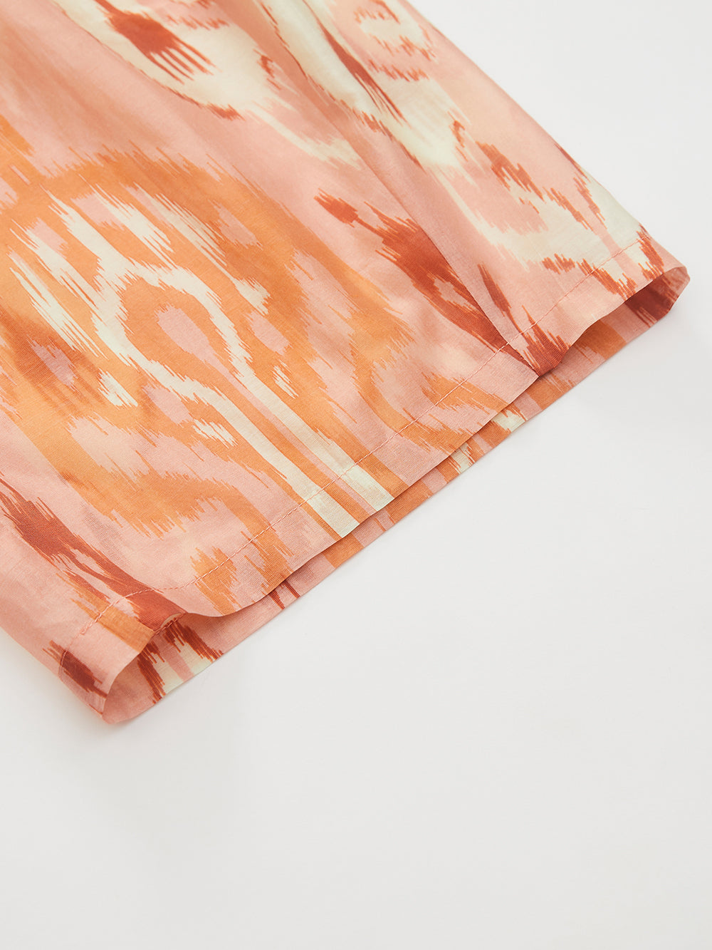 MUKZIN "Capsule Collection" New Chinese Style Orange Embroidered Printed Matching Set Trousers