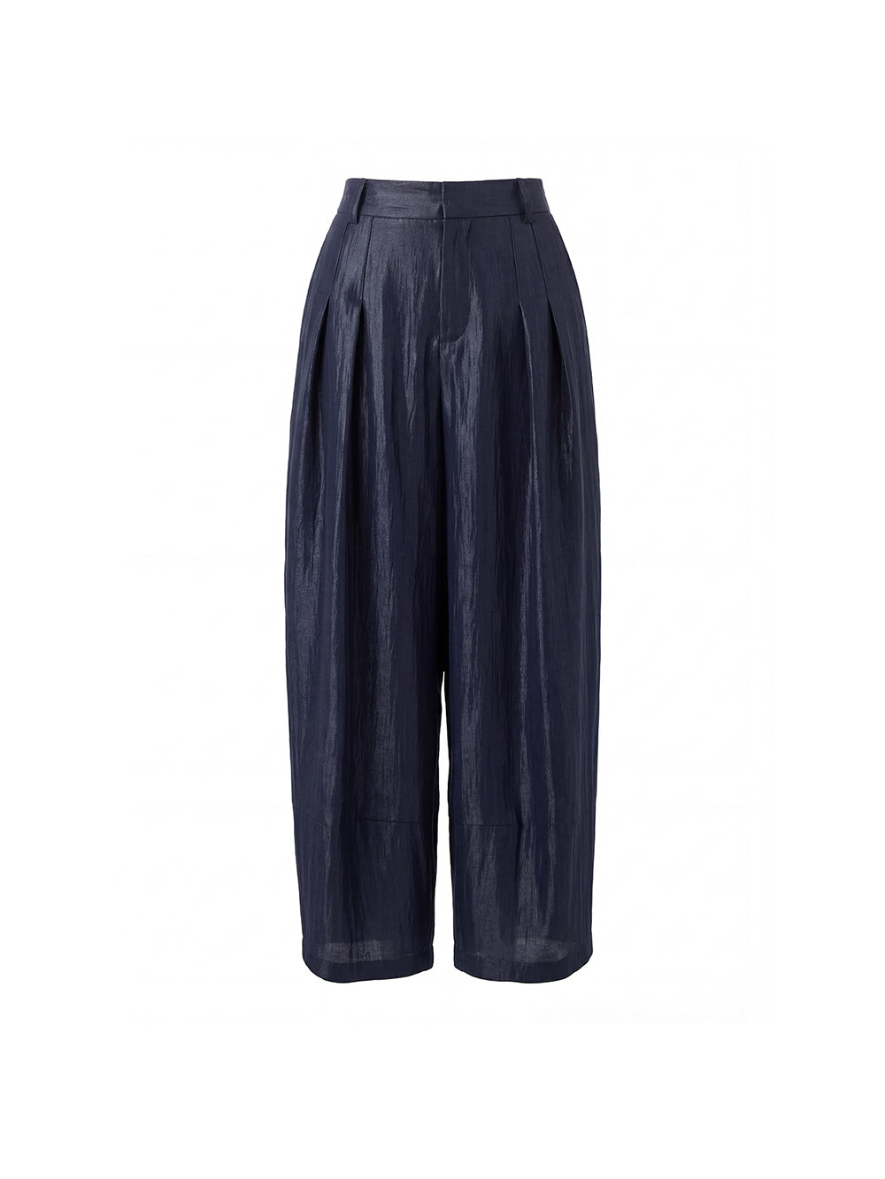 MUKZIN "Capsule Collection" Thin Linen Straight-Leg Loose Draped Casual Trousers