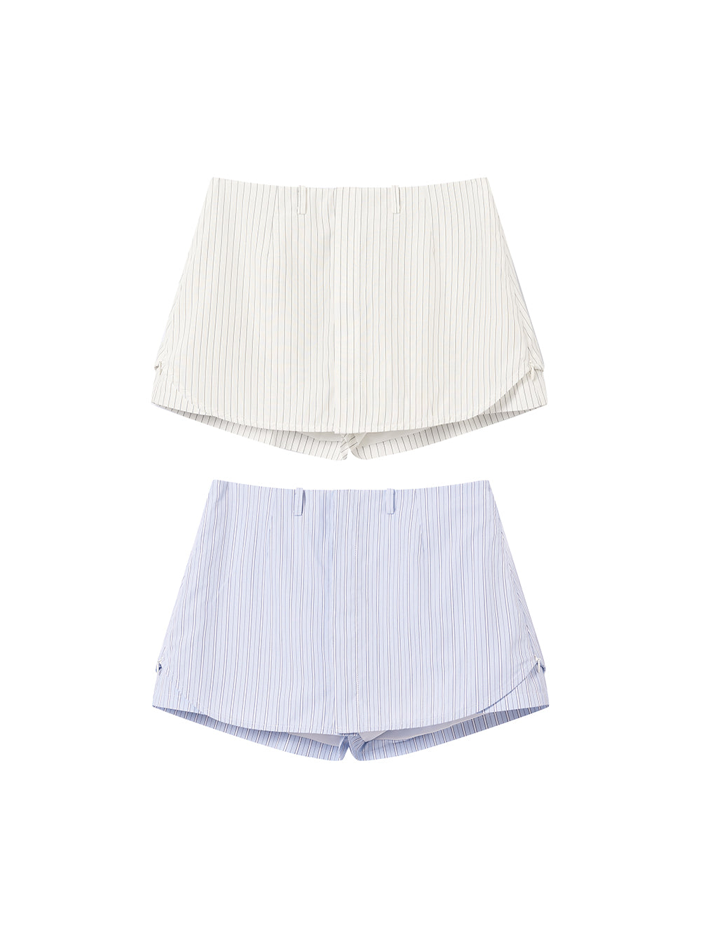 MUKTANK×MODULER Side Zip Convertible Shirt Skort