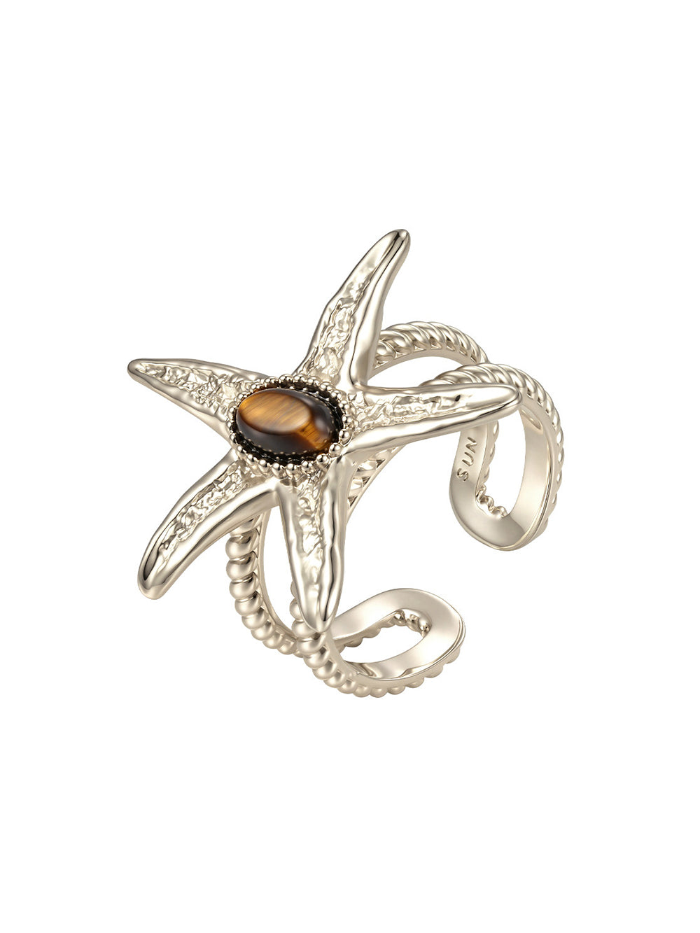 MUKTANK x SUN HUNTER Ocean Starfish Ring - Large Size