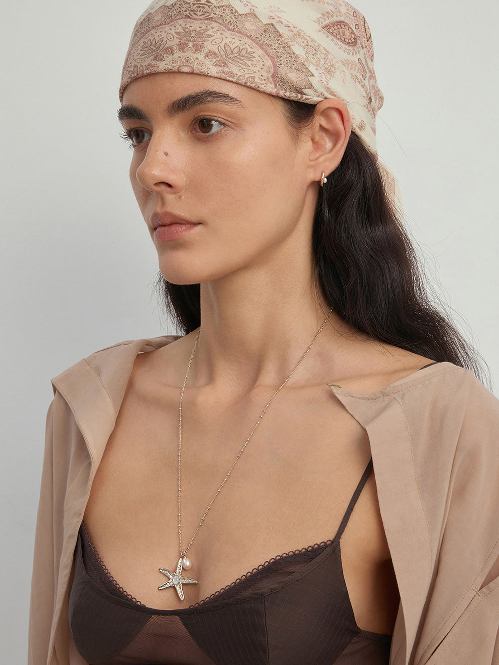 MUKTANK x SUN HUNTER Ocean Pearl Ear Cuff