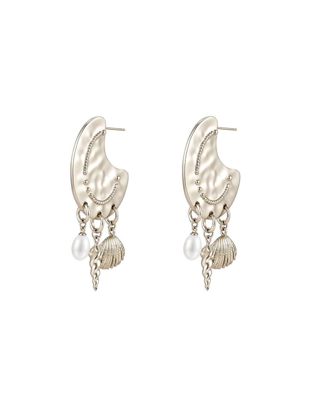 MUKTANK x SUN HUNTER Ocean‑Themed Earring