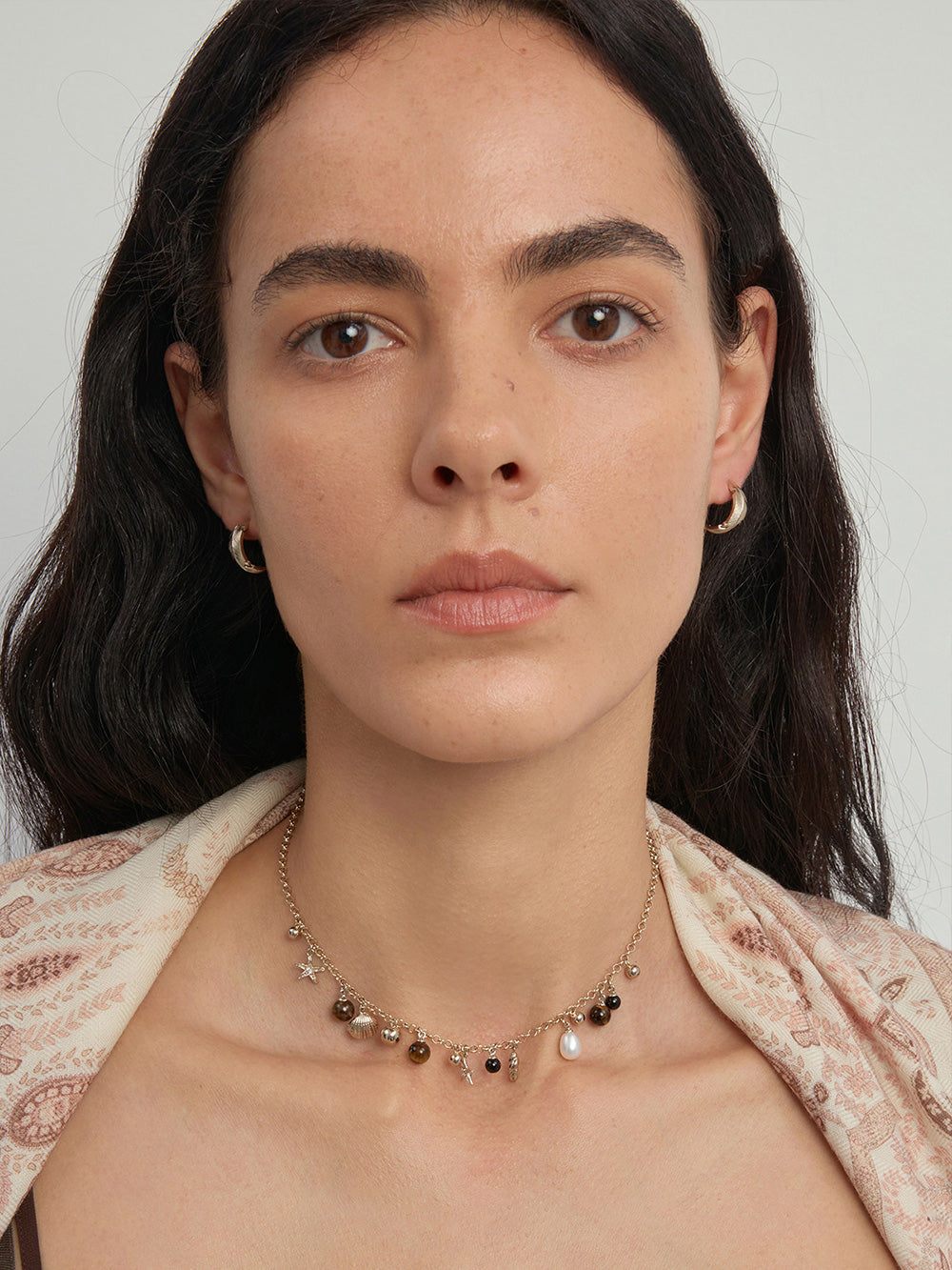 MUKTANK x SUN HUNTER Ocean Coconut Tree Earring