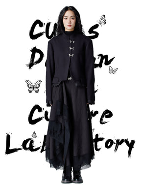 MUKTANK × CUUDICLAB Fake Two-piece New Chinese Style Suit