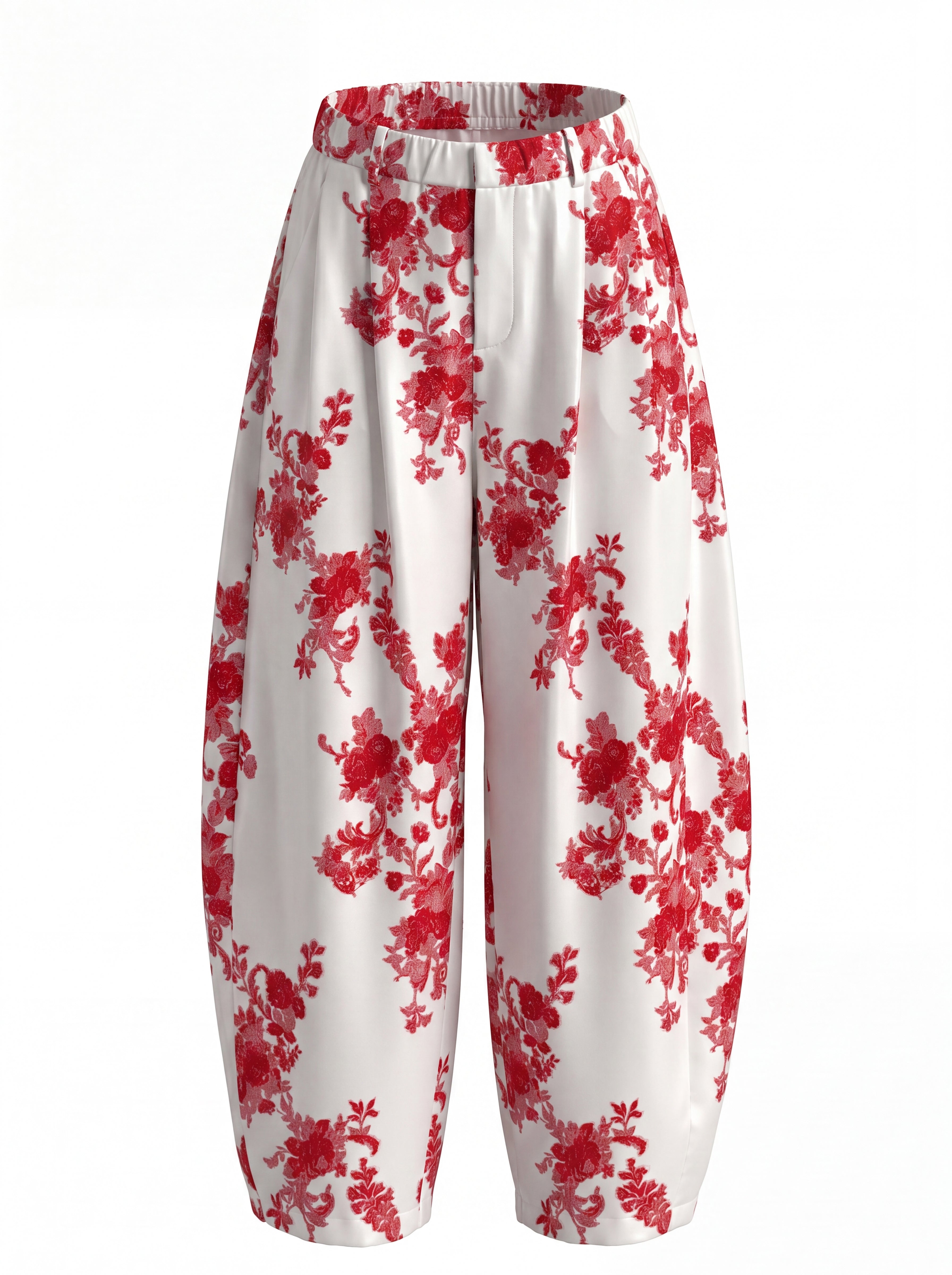 MUKZIN×Flourishing Blooms New Chinese-style trousers
