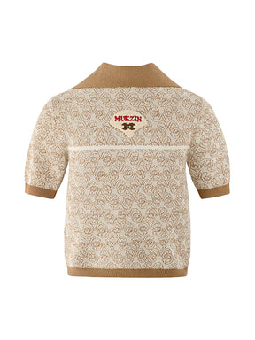 MUKZIN Shorter Knitted All-match Fashion Simple T-shirts