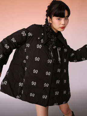 MUKZIN Black Type A Classic Cute Down Jacket