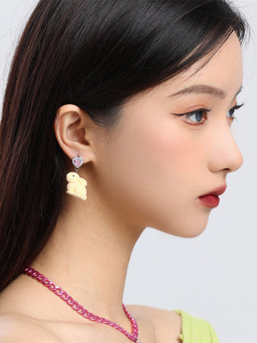 MUKTANK×WHITEHOLE New Trend Original Painless Earrings