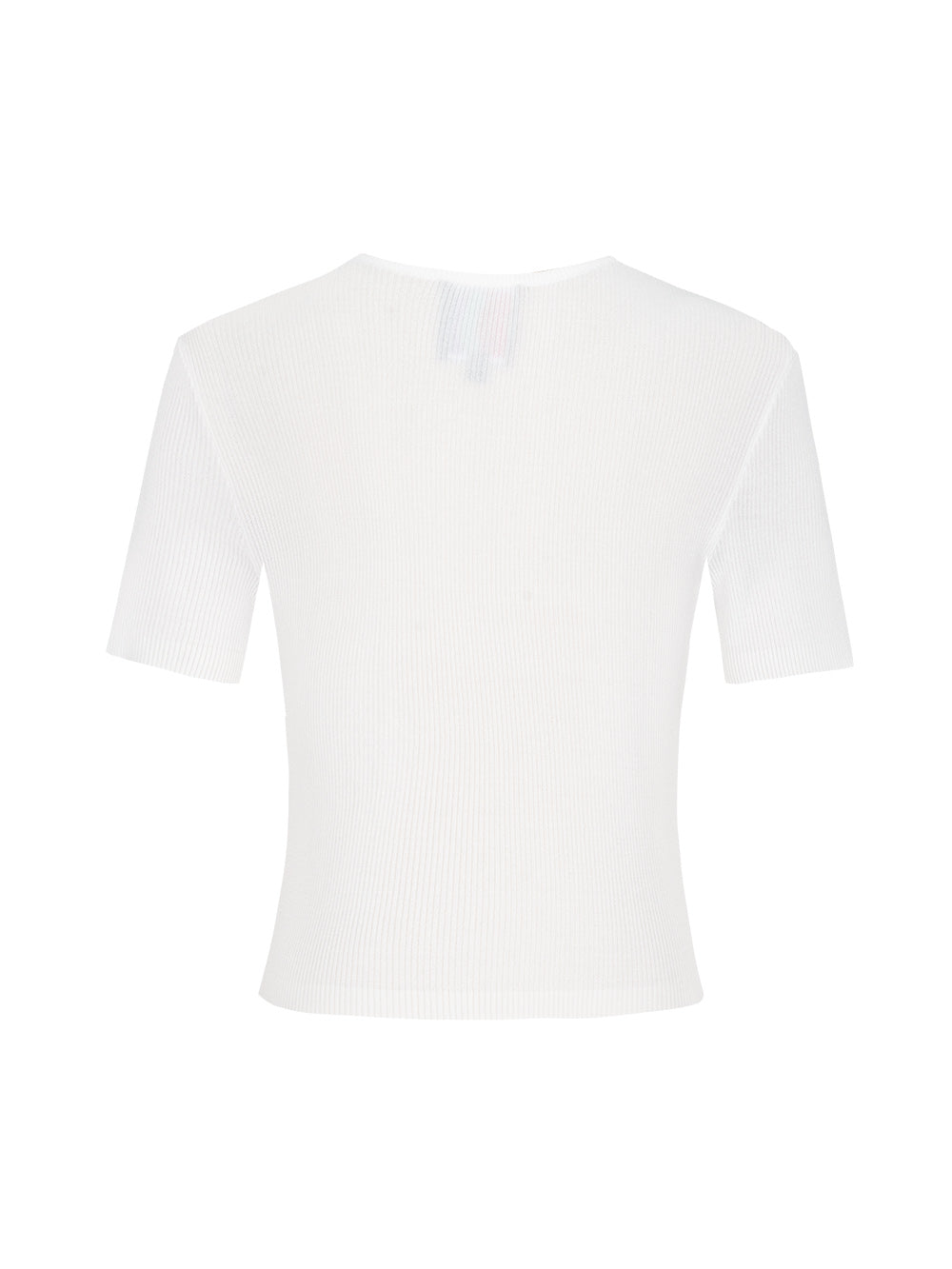 MUKZIN White Bottoming T-Shirt