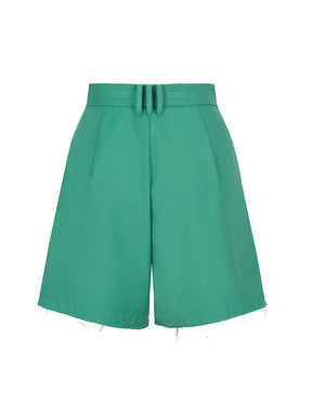 MUKZIN Green Suit Casual Shorts