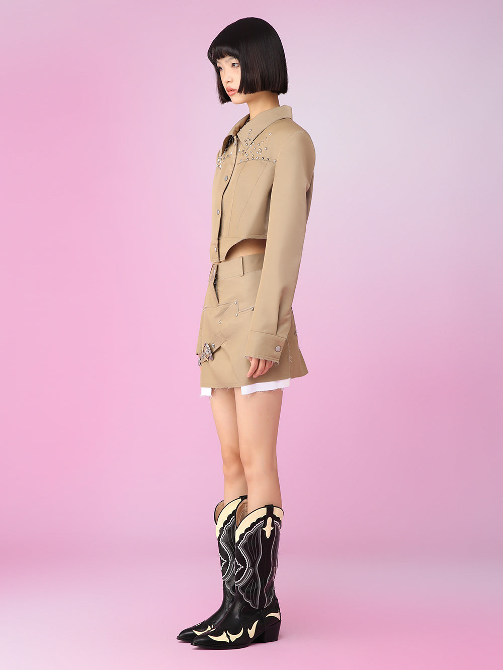 MUKZIN Loose Fit Short High-quantity Original Trend Coat