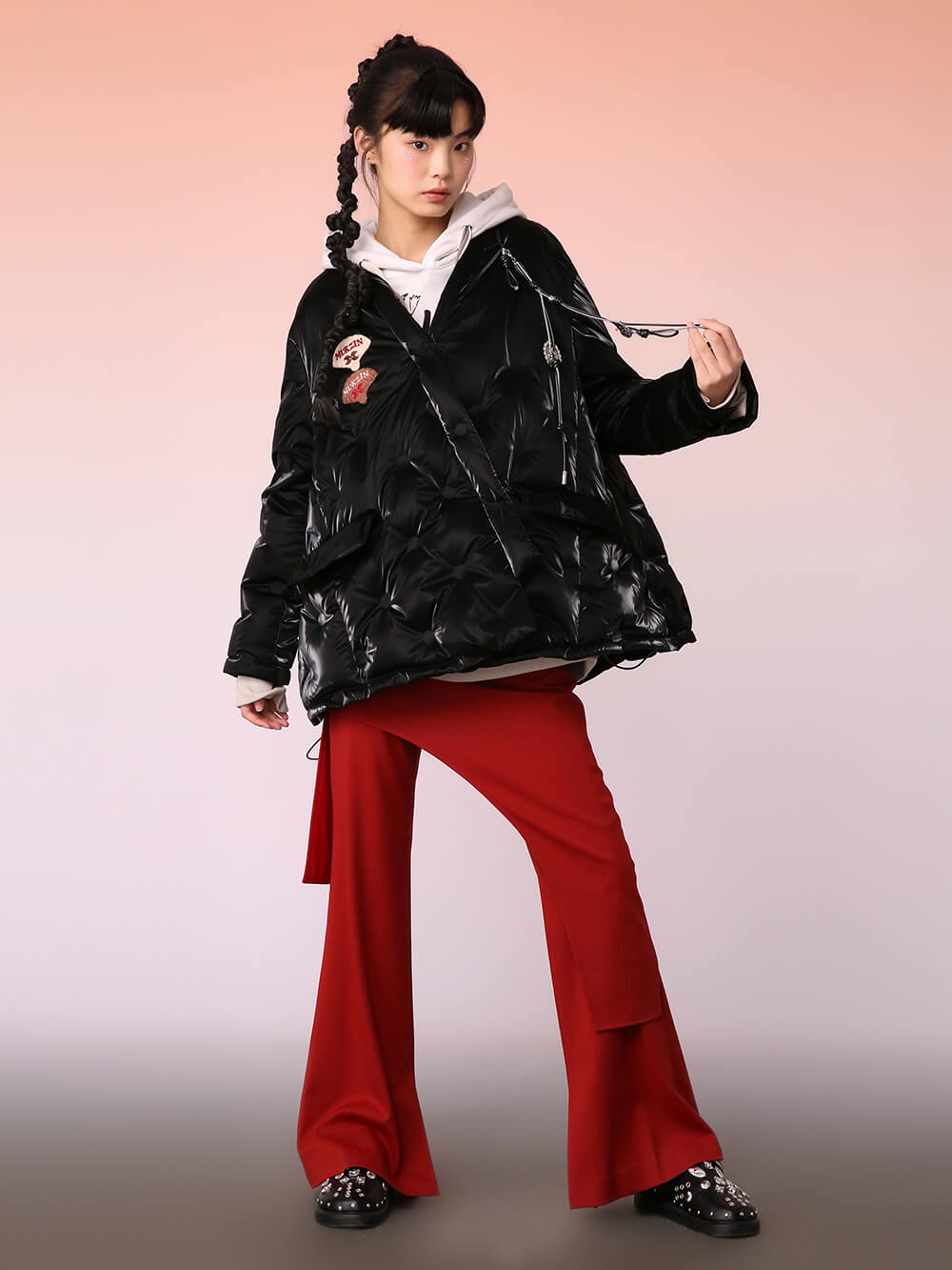 37,620円Mukzin reversible jacket