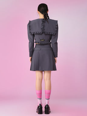 MUKZIN Classic Plain Trend Eye-appeal Simple Skirts