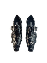 MUKTANK Χ AZ43 2022 Punk Girls 453 Black Leather Shoes