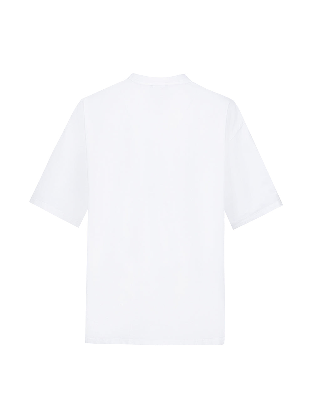 MUKZIN White Graphic Oversized T-Shirt