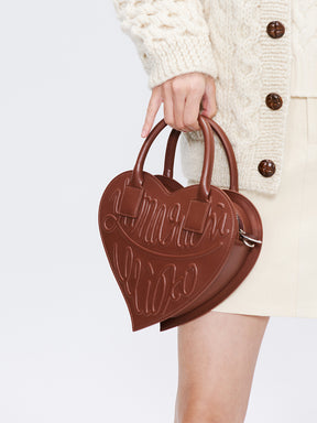 MUKTANK×Yamaguchi mioko Multi-color Cute All-match Love Crossbody Bag