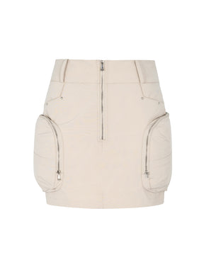 MUKTANK×WESAME Tooling Pocket Belt Sweet Cool A-Line Skirt
