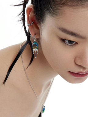 MUKTANK×SUN HUNTER Candle Tears Jewel Earring