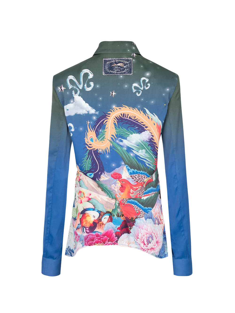 MUKZIN Loose-Fit Printed Shirt